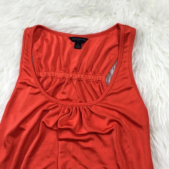 Banana Republic Orange Racerback Tank - Picture 3 of 8